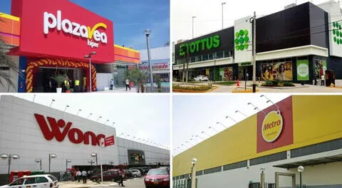 Atención en supermercados el feriado del miércoles 6 de agosto: revisa horarios vía Plaza Vea, Metro, Tottus y más