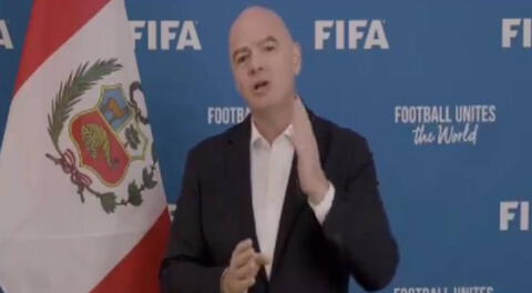 Presidente de la FIFA señala a Universitario como el más campeón del Perú: "Con 27 títulos"