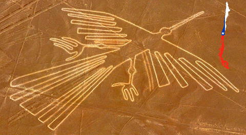 ¿‘Líneas de Nazca chilenas’? Así es el geoglifo de Chile que tiene forma humana más grande del mundo