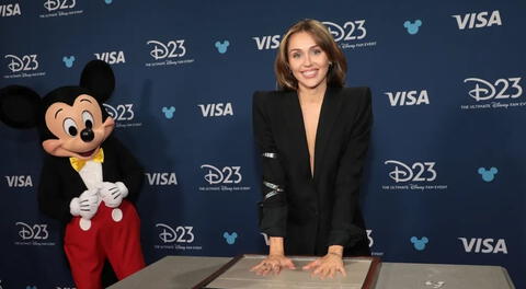 Miley Cyrus recibe premio de Disney: "Estoy orgullosa de haber sido Hanna Montana"