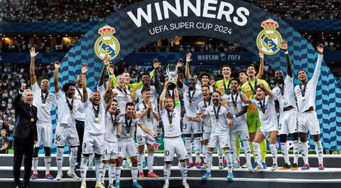 Real Madrid se consagró supercampeón de Europa