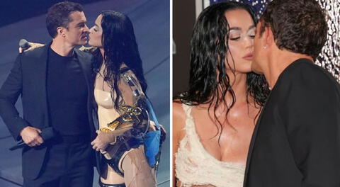 Katy Perry y Orlando Bloom: El momento más romántico en los VMAs 2024