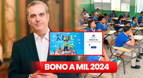 BONO A MIL 2024: ¿cómo verificar si accedes a la Tarjeta Supérate en República Dominicana?