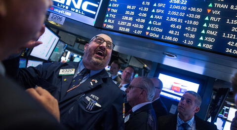 Wall Street al alza tras anuncio de la bajada de tipos de la Fed