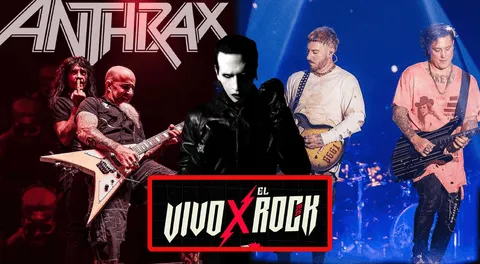 Vivo x el Rock 2025 CONFIRMAN line up: Avenged Sevenfold, Anthrax y más grandes del rock