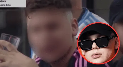 Bizarrap es captado sin sus característicos lentes y gorra en un partido de Messi: así reaccionó el dj argentino