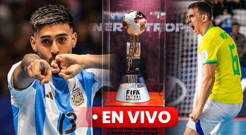 ¡Tenemos campeón! Brasil se corona en el Mundial de Futsal tras derrotar 2-1 a Argentina