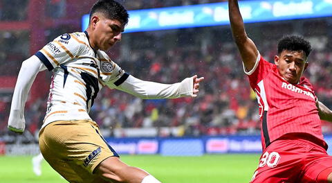 Hinchas de Pumas elogian a Piero Quispe pese al empate ante Toluca: "Alessandro del Piero"