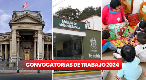 Convocatorias de trabajo del 7 hasta el 12 de octubre en Lima, Ancash y regiones con sueldos de hasta S/9.000