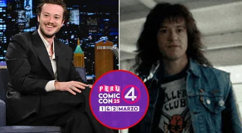 Joseph Quinn, estrella de 'Stranger Things', visitará Lima para la próxima edición de la Perú Comic Con