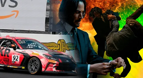 Del cine a las pistas: Keanu Reeves debutó como piloto profesional en el Toyota GR Cup 2024 en Estados Unidos