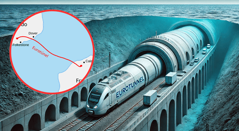 El impactante túnel submarino que une 2 países en 35 minutos y revolucionó la ingeniería: se invirtió más de US$15.000 millones