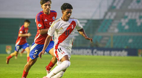 Perú perdió 3-1 ante Chile Sub 15 y complica sus opciones de clasificar a la siguiente fase del Sudamericano 2024