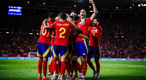 Con gol de Martín Zubimendi, España derrotó a Dinamarca por la UEFA Nations League