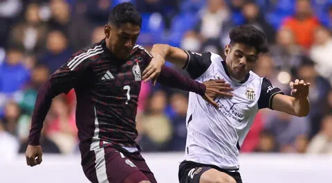 México empató 2-2 con Valencia en un partido amistoso internacional por la fecha FIFA