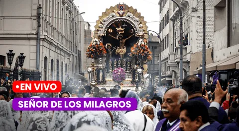 Tercer recorrido del Señor de los Milagros 2024: Cristo de Pachacamilla regresa a la Iglesia de las Nazarenas tras emotiva procesión