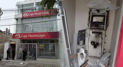 Detonan explosivo en Caja Huancayo en intento de robo: delincuentes intentaron abrir bóveda en Ica