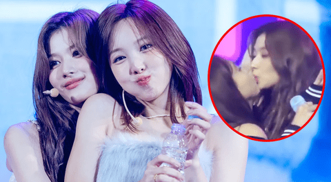 Nayeon y Sana de TWICE sorprenden con romántico beso en Corea y causa furor en redes sociales