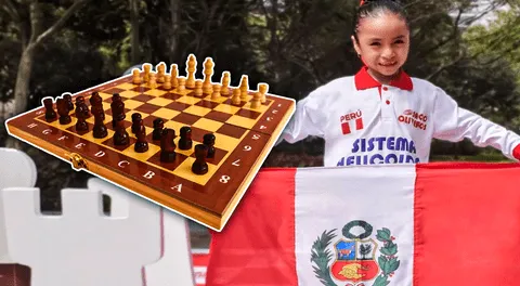 ¡Orgullo peruano! Niña de 7 años gana 3 medallas de oro en Campeonato Panamericano de Ajedrez de Paraguay