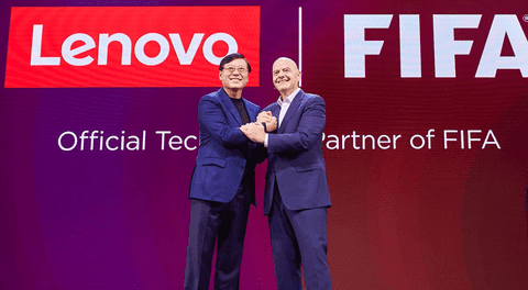 Lenovo, nuevo patrocinador tecnológico oficial de la FIFA