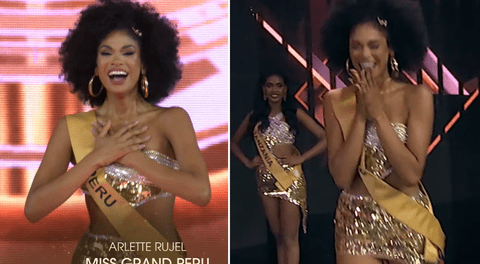 Arlette Rujel CLASIFICÓ al TOP 20 del Miss Grand International 2024: así fue su EMOCIONANTE reacción