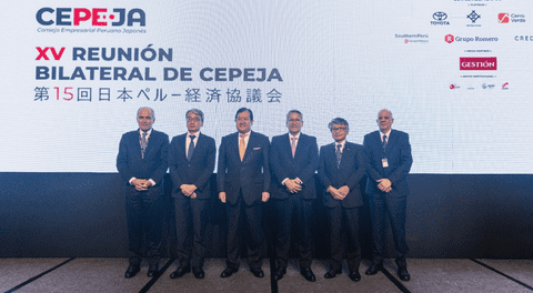 XV Reunión Bilateral de CEPEJA: Japón refuerza su interés en  invertir en Perú