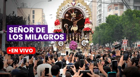 Señor de los Milagros HOY EN VIVO: ciudadanía rechaza presencia de regidora de Rafael López Aliaga en última procesión