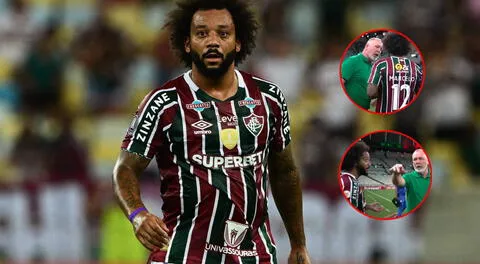 ¡Accidentado final! Fluminense y Marcelo rescindieron contrato tras fuerte pelea entre jugador y DT