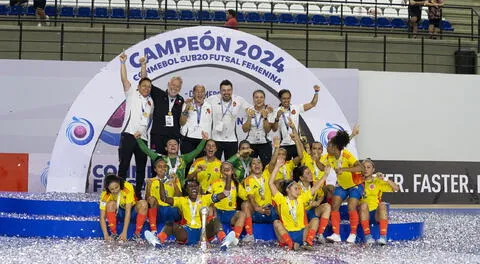 ¡Hacen historia! Colombia vence en penales a Brasil y se lleva su primer Sudamericano Sub-20 de Futsal Femenino