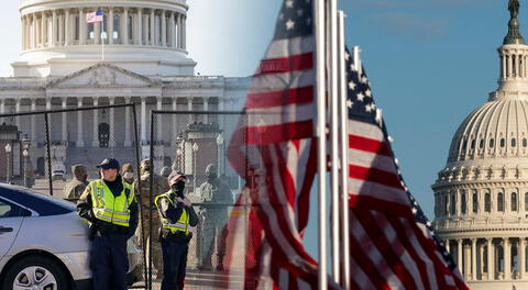 Detienen a hombre que ingresó al Capitolio de Estados Unidos con una pistola de bengalas en medio de las elecciones