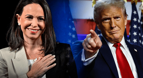 María Corina Machado felicitó a Trump por ganar las elecciones y pidió su apoyo para "restablecer la democracia" en Venezuela