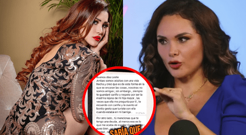 Lesly Castillo ACUSA a Génesis Tapia de no pagarle 3 mil soles y expone REVELADORES chats donde acepta deuda