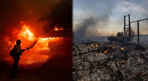 Mountain Fire en California: incendio forestal avanza sin control y destruye varias mansiones cerca de Los Angeles