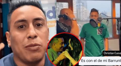 Así suena la voz real de Christian Cueva: filtran audios sin editar de su nueva canción con Pamela Franco