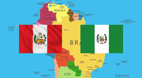 ¿Una bandera que se confunde con la de Perú? Descubre de qué ciudad extranjera se trata