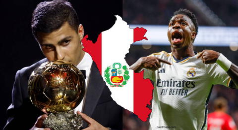 Perú no eligió a Vinícius ni Rodri: los votos de nuestro país para el Balón de Oro 2024