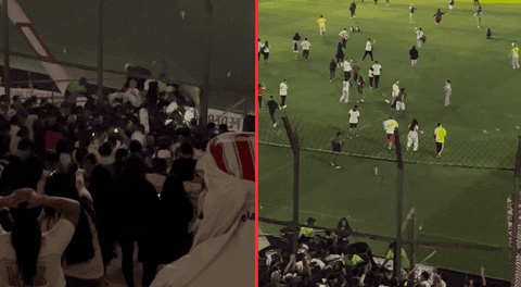 Caos en el Monumental: hinchas invaden la cancha y frenan celebración del bicampeonato de la “U”