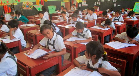 Escolares rendirán pruebas censales y muestrales la próxima semana que vuelven a las aulas