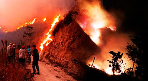 Nuevo incendio forestal en Jaén afecta a cientos de pobladores: se reporta 1 muerto y casi 1000 hectáreas calcinadas