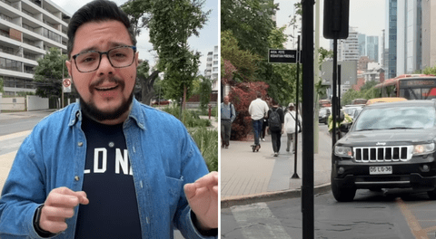 Youtuber venezolano visitó el Perú y comparó cultura vial con Chile: ''Los peatones son inexistentes''