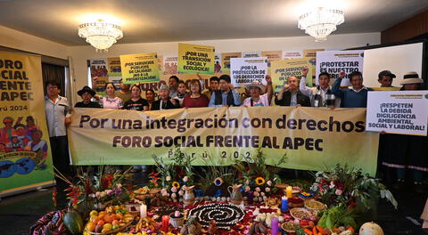 Foro social alternativo señala que APEC no solucionará los problemas del país