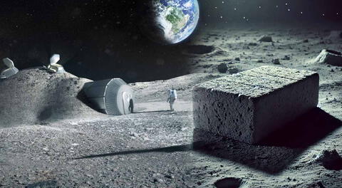 China envía al espacio ladrillos fabricados en la Tierra con los que busca construir su primera estación lunar