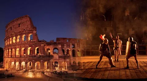 'Batallas de gladiadores' vuelven al Coliseo de Roma y causa indignación de italianos: "No somos Disneyland"