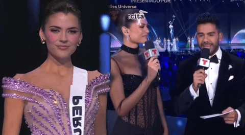 Conductores de Telemundo impactados EN VIVO por la eliminación de Tatiana del Miss Universo: "Nos duele"