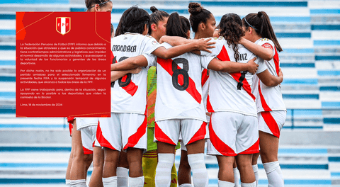 FPF envía firme respuesta a la selección peruana femenina tras cancelación de fecha FIFA