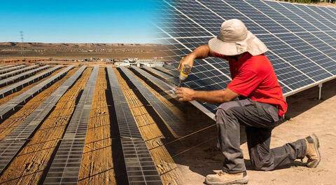 La nueva planta solar construida por Malasia en un desierto de Perú: beneficiará a 62.000 hogares en Arequipa