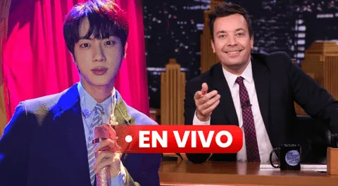 Jin, de BTS, en programa de Jimmy Fallon EN VIVO: dónde y a qué hora ver la presentación de Kim Seokjin