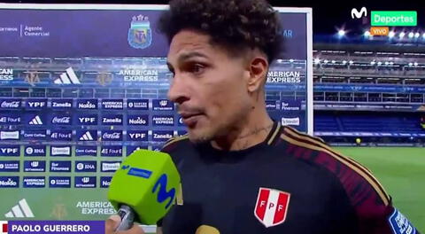 Paolo Guerrero criticó falta de juego de Perú tras dura derrota ante Argentina: "Me quedé sin jugar. No soy un cobarde"