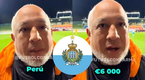 Peruano gastó €6.000 para ver histórico duelo de San Marino: se hizo hincha porque le recordaba fracasos de Perú