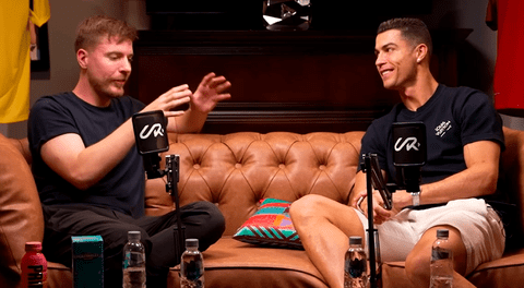 MrBeast revela a Cristiano Ronaldo el secreto para triunfar en YouTube: "No te alejes de esto"